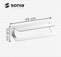 MEDIDAS TOALLERO LAVABO con REPISA QUICK SONIA